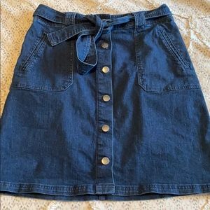 Denim skirt